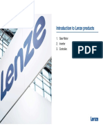 Introduction To Lenze Products: 1. Gear Motor 2. Inverter 3. Controller