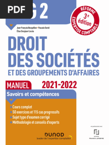 DUNOD DCG 2 Droit Des Sociétés