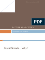 Patent Searching: Connexios Life Sciences