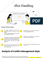 Conflict Handling: Case-1