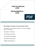 Review on Special Laws Environmental Law OAC Final