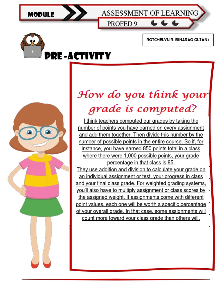 Understanding Grade Calculation Methods | PDF | Career & Growth