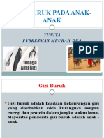 Gizi Buruk Pada Anak