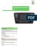 Infotainment Navigation Amundsen Owner's Manual: Simply Clever