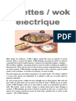 Recettes Wok