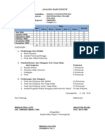 Analisis Hari Efektif