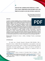 CONTRIBUIÇÕES DE UMA ABORDAGEM TEMÁTICA COMO PROPOSTA DIDÁTICA PARA APRENDIZAGEM SIGNIFICATIVA DE CONCEITOS QUÍMICOS NA EDUCAÇÃO DE JOVENS E ADULTOS