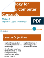 Technology For Success: Computer Concepts: Impact of Digital Technology