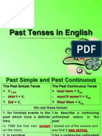 Past Tenses in English