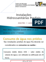 Aula 18 - Instalações Hidrossanitárias Prediais AGUA FRIA