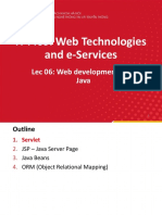 Lec 6 -Web Development Java