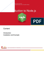 Node.js Introduction - Build Scalable Network Apps