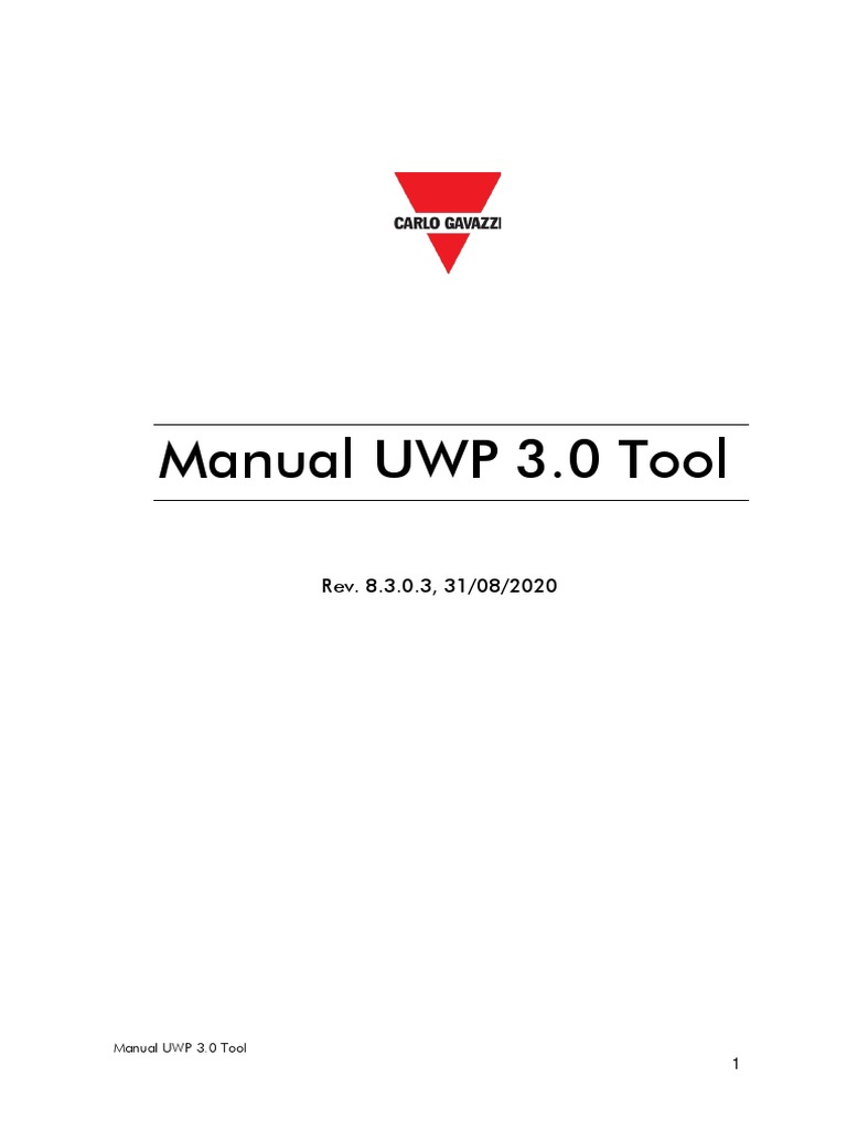 Manual UWP 3.0 Tool | PDF | Microsoft Windows | Windows 10