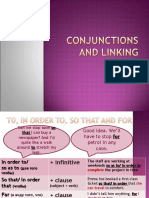 Conjunctions and Linking Words