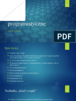 Pojęcia Programistyczne