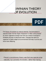 Module 3.1 - Darwinian Theory of Evolution