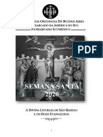 9 Divina Liturgia de Sao Basilio e 12 Evangelhos