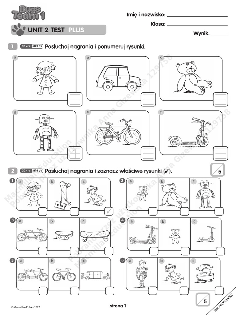 Bugs Team 3 Unit 1 Test Unit 2 Test Plus Bugs Team 1 | PDF