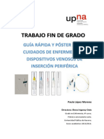 Guía Rápida y Póster Sobre Cuidados de Enfermería en Dispositivos Venosos de Inserción Periférica 2015