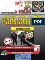 Apostila Digital Pc-pa - 2019 - Escrivao e Investigador