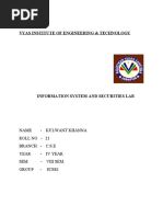 ISAS Lab Assignment 1 2 3