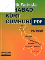 H. Yeşil Bolşevik Bakışla Mehabad Kürt Cumhuriyeti Dönüşüm Yayınları