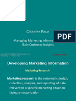 Chapter Four: Managing Marketing Information To Gain Customer Insights