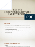 EEE-342 Microprocessor System and Interfacing: Mayyda Mukhtar