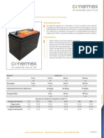 Batería coner 31H: especificaciones y características de la batería de plomo ácido