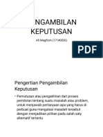 Pengambilan Keputusan