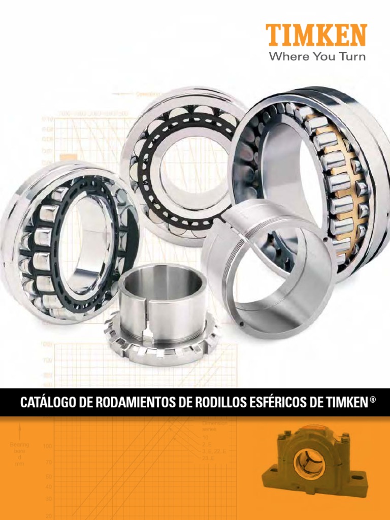 Manual de Rodamientos TIMKEN PDF Calidad Acero