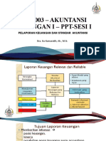 Pertemuan 1 - Bab I Pelaporan Keuangan Dan Standar Akuntansi - 1 Jam