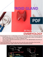 Thyroid Gland: By:Palak Khanna