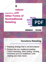 Web, Nonstore-Based, and Other Forms of Nontraditional Retailing