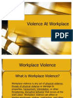 Violence at Workplace