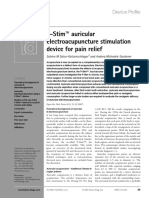 P-Stim™ Auricular Electroacupuncture Stimulation Device For Pain Relief