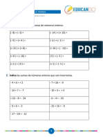 Evaluaciones de 6to de Matematica