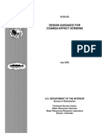 Design Guidance for Coanda Effect Screens