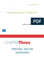 Attitude and Job satisfaction