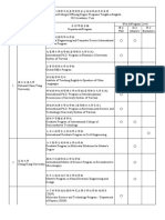 110學年度臺灣獎學金全英語學程參考清單