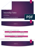 Internship Tasks