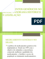 Medicamentos Genéricos No Brasil