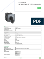K2C003HLH: Product Data Sheet