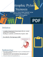 Hypertrophic Pyloric Stenosis