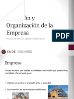 Presentación en Diapositivas SPV 1 Procesos de Dirección y Gestión de La Empresa