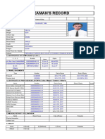 Seaman'S Record: 1. Personal Details