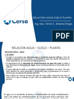 Relacion Agua Suelo Planta - I