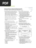 Test Uklad Wydalniczy | PDF