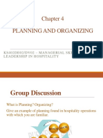 Planning and Organizing