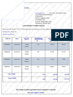 Loan Interest Payment Receipt: Har Pal Aapke Saath!